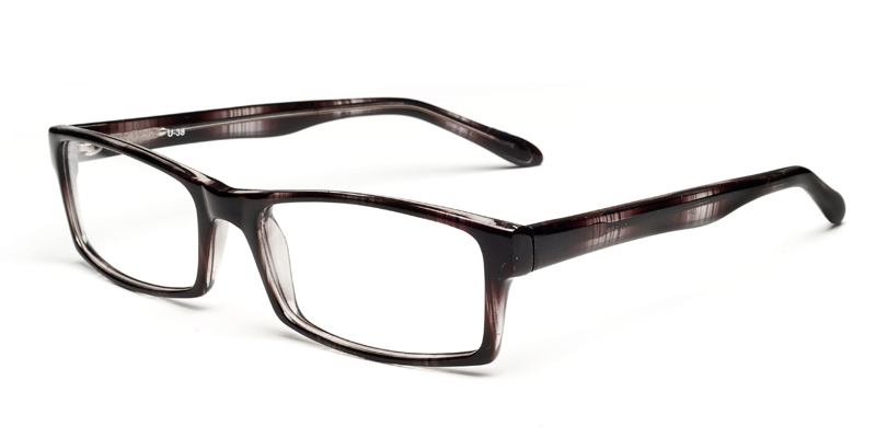 New GlassesUSA Noah Gray U 38 Sunglasses Rectangle Plastic ...
