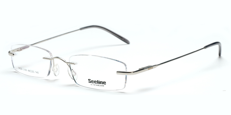 Houston Silver Discount Eyeglass Frames - Houston Silver