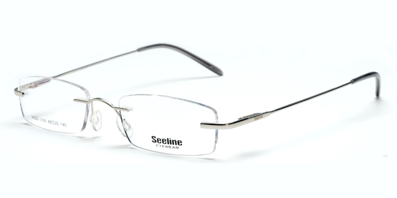 Houston Silver Discount Eyeglass Frames - Houston Silver Houston Silver Discount Eyeglass Frames - Houston Silver