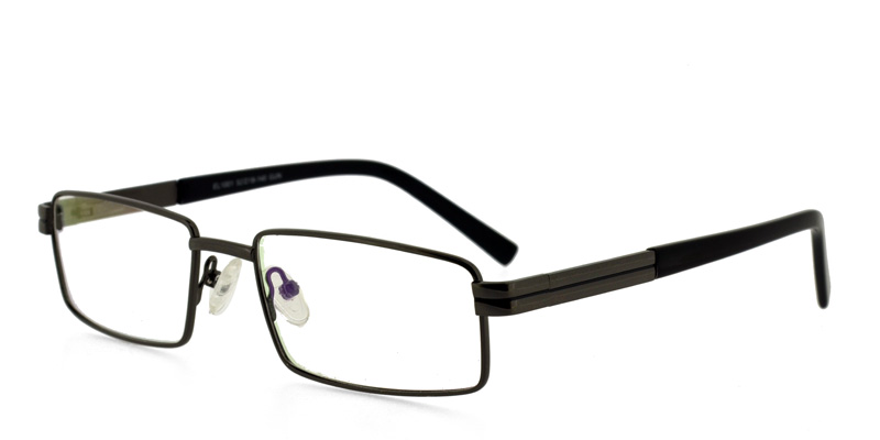 Discount Eyeglass Frames Imperial EL1001 Gunmetal w/Black
