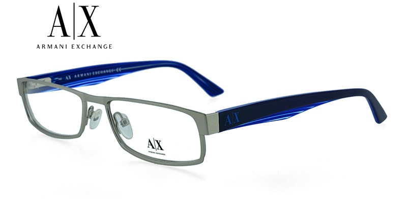 armani exchange blue glasses