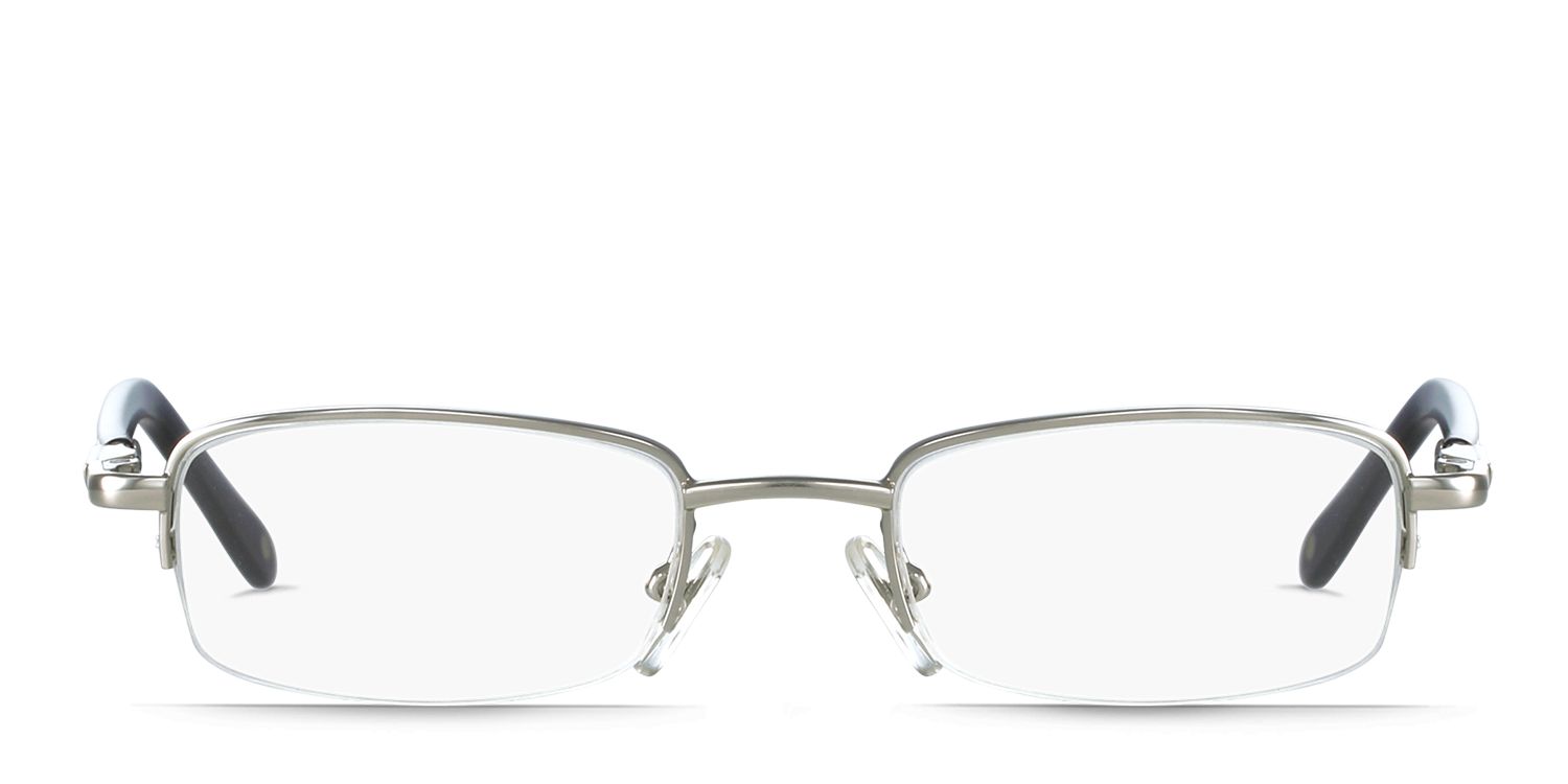 Buy 84 Discount Eyeglass Frames Lucas Silver Eyeglasses 16113X