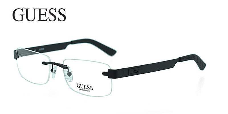 !* Guess 1734 Black Designer Eyeglass Frames Order Now ...