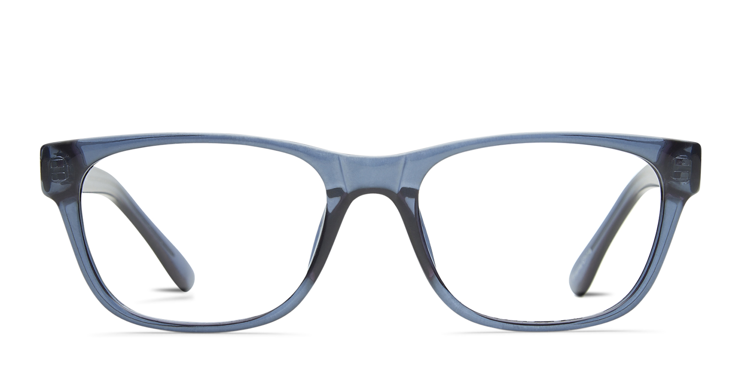 blue eye glass frames