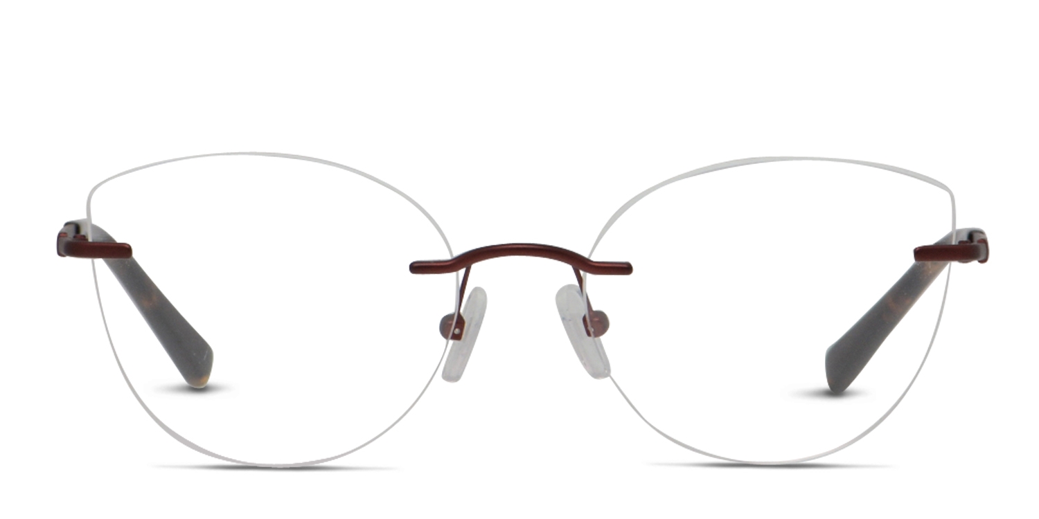 armani rimless eyeglasses
