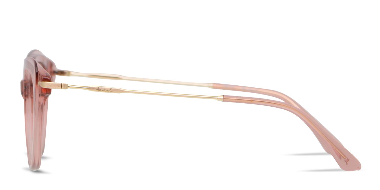 $5 donation for breast cancer awareness for every purchase of Amelia E. Kealia
                                frames side