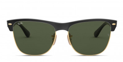 gold and black ray bans