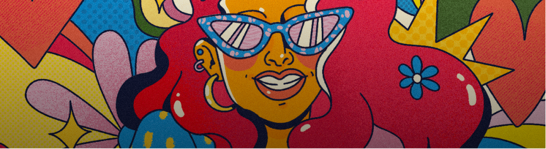 cateye sunglasses background 