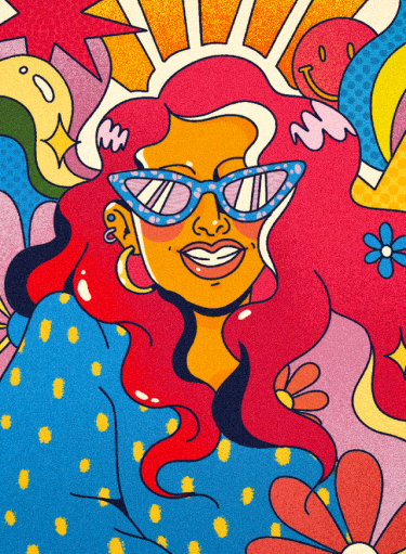 cateye sunglasses background 