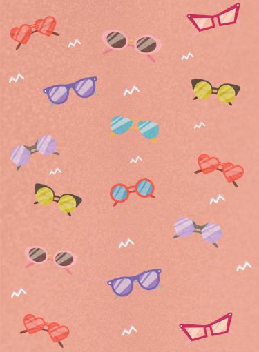 glasses background