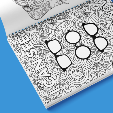 mandalas cool glasses