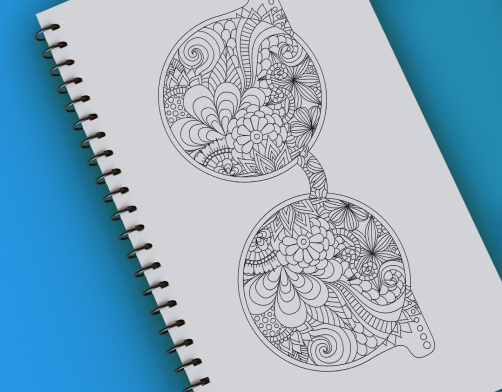 mandalas glasses