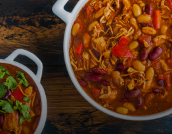healthy turkey cauliflower chili recipe