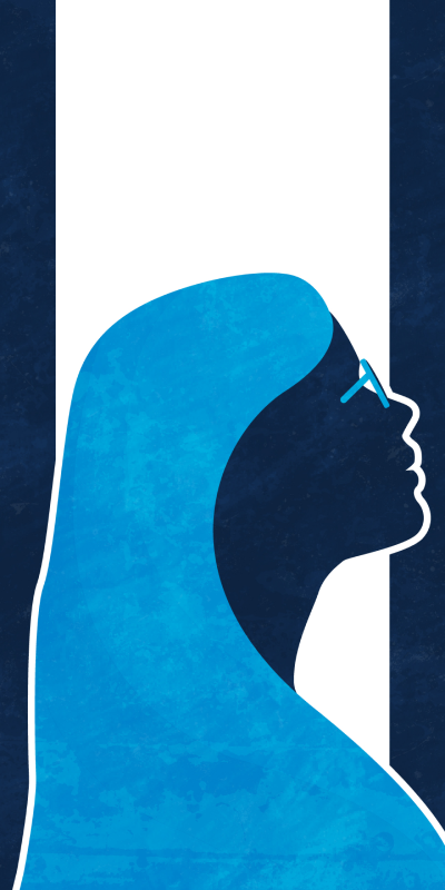 womens eyeglasses silhouette background