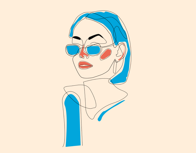 glasses background
