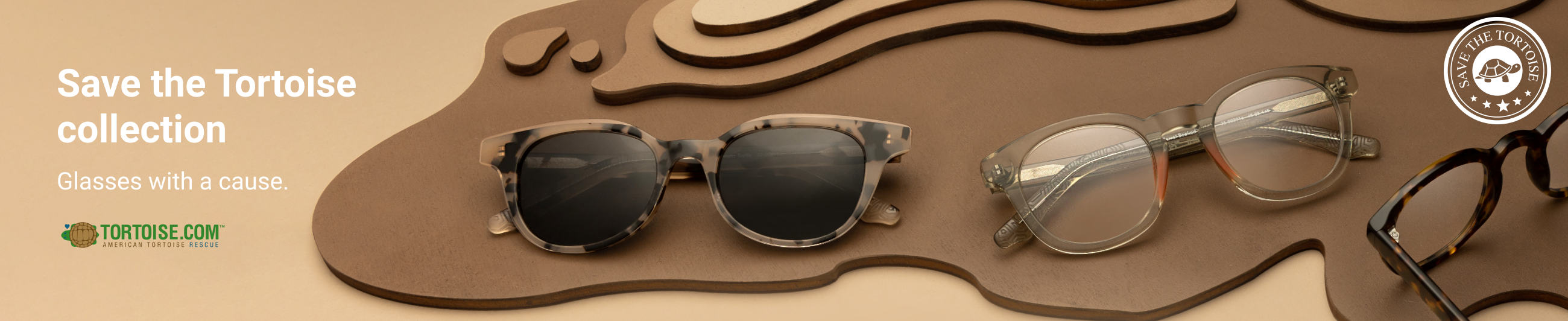 Save The Tortoise Glasses Collection